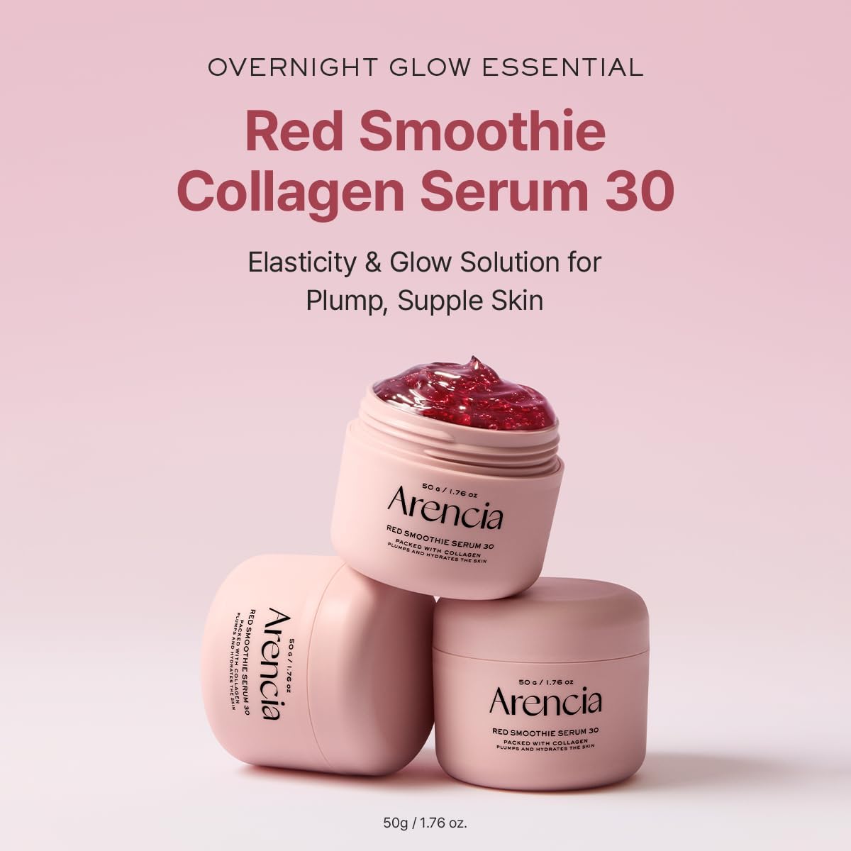 Red Smoothie Serum 30 for pores and firm-looking skin