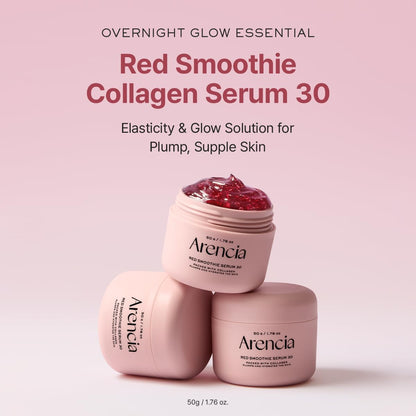 Red Smoothie Serum 30 for pores and firm-looking skin