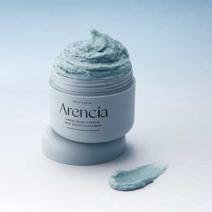 Rice mochi cleanser with bentonite clay and green tea