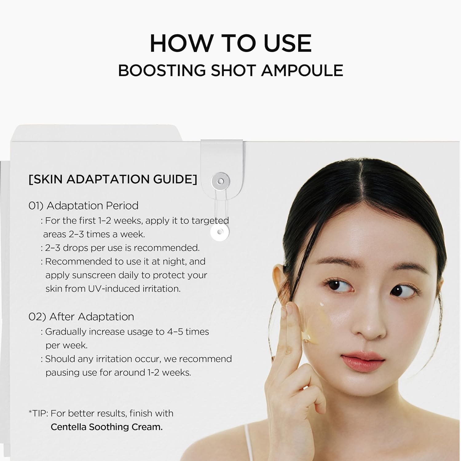 SKIN1004 Boosting Shot Ampoule for texture and glow - Glam Secret