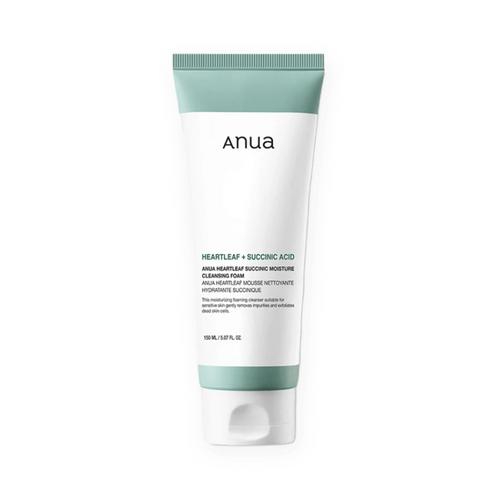 ANUA Heartleaf Succinic Moisture Cleansing Foam