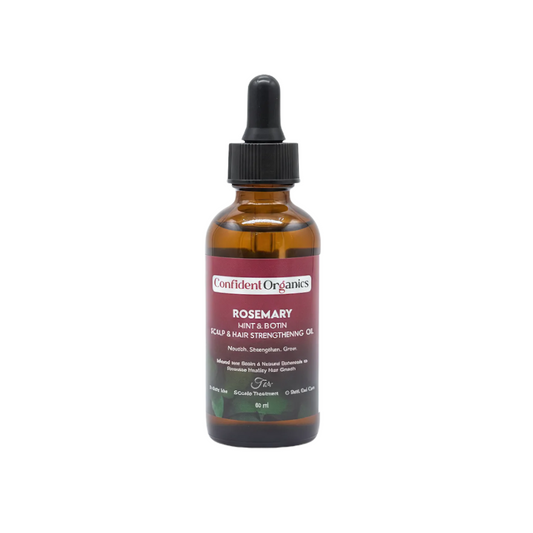 CONFIDENT ORGANICS Jamaican Black Castor Oil with Rosemary Mint - Glam Secret
