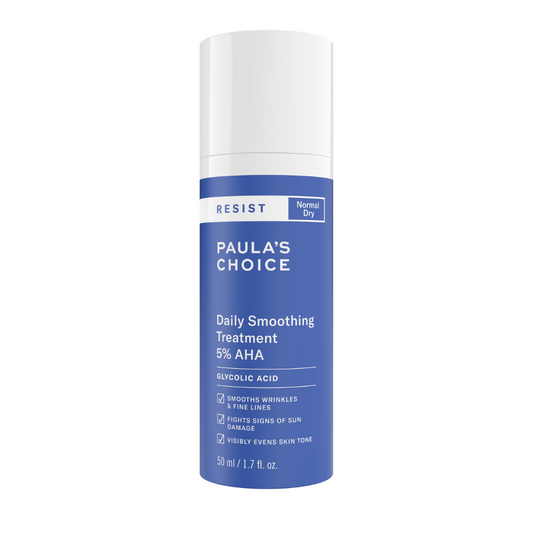 PAULA'S CHOICE Resist Daily Smoothing Treatment 5% AHA 50ML - Glam Secret