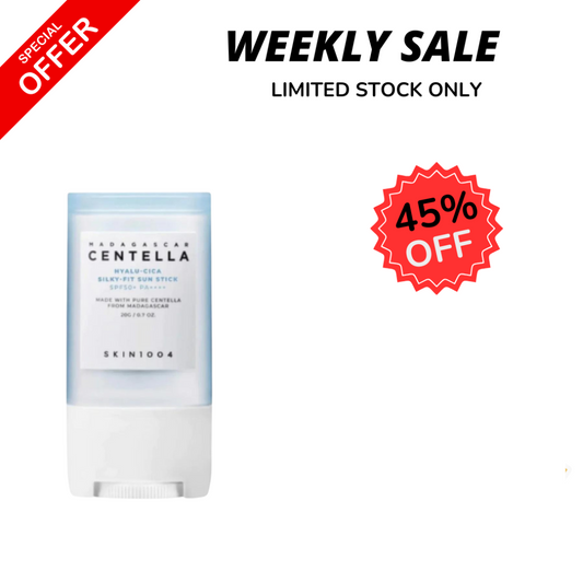 WEEKLY FLASH DEALS Skin1004  Madagascar Centella Hyalu-Cica Sulky-Fit Sun Stick - Glam Secret