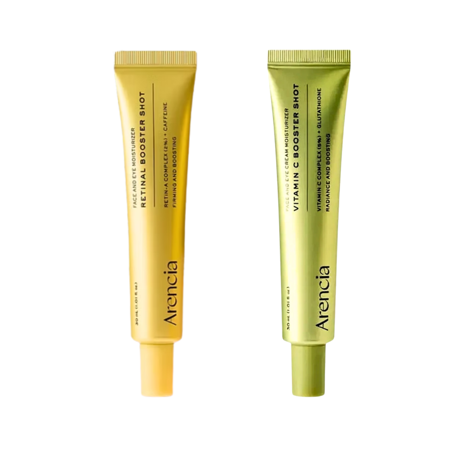 ARENCIA Vitamin C & Retinal Booster Shot Duo Set