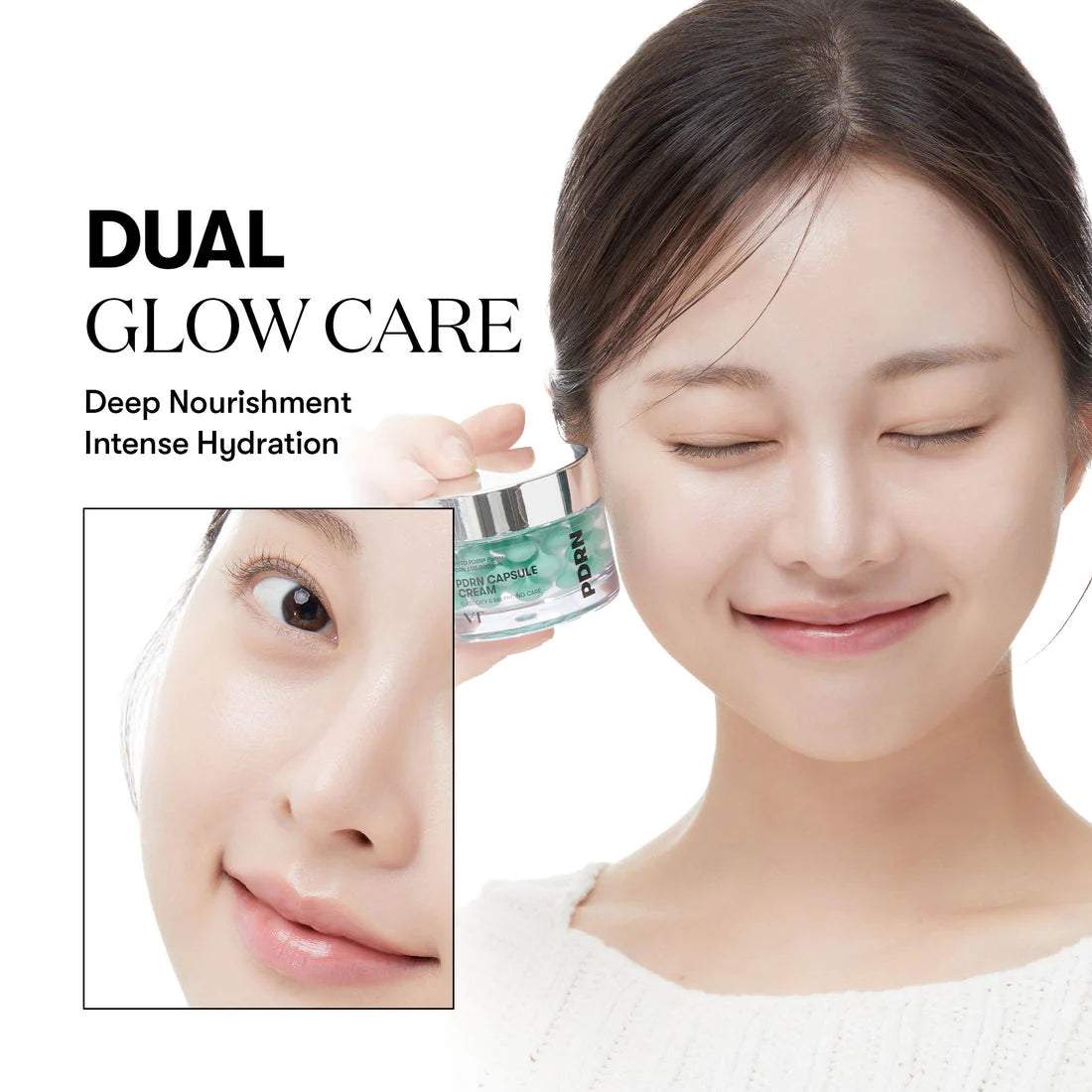 VT PDRN Capsule Cream 50ml jar, a skincare cream with PDRN for skin rejuvenation and hydration.
