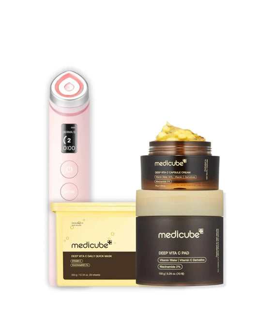 Medicube AGE-R Booster Pro Pink Spotless Radiance Set - Glam Secret