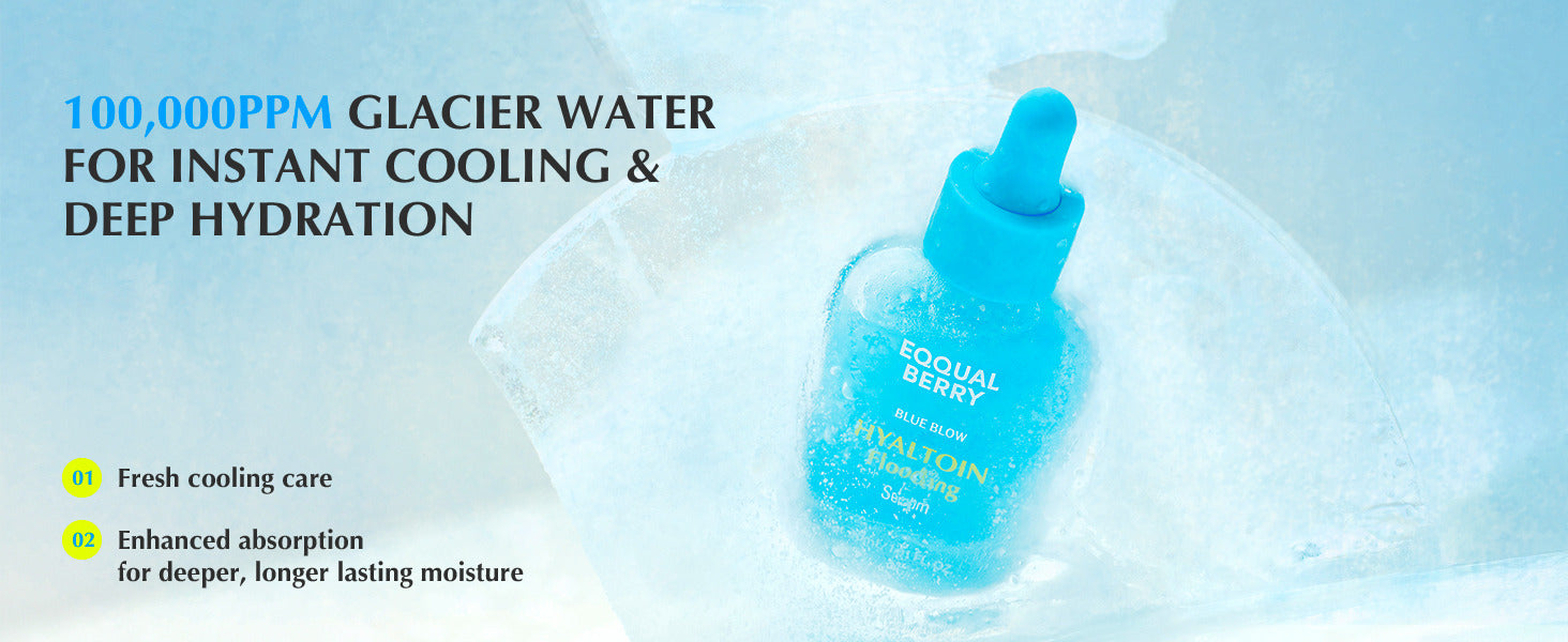 EQQUALBERRY Hyaltoin Flooding Serum - Glam Secret