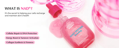 EQQUALBERRY Lush Blush NAD+ Peptide Boosting Serum - Glam Secret