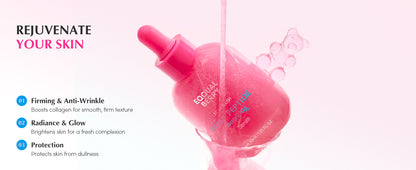 EQQUALBERRY Lush Blush NAD+ Peptide Boosting Serum - Glam Secret