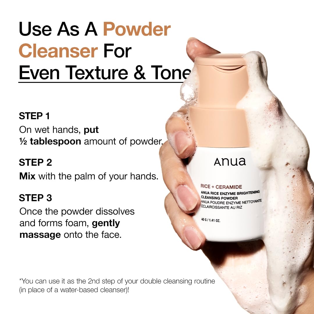 ANUA Rice Enzyme Brightening Cleansing PowderCleansing PowderGlam Secret