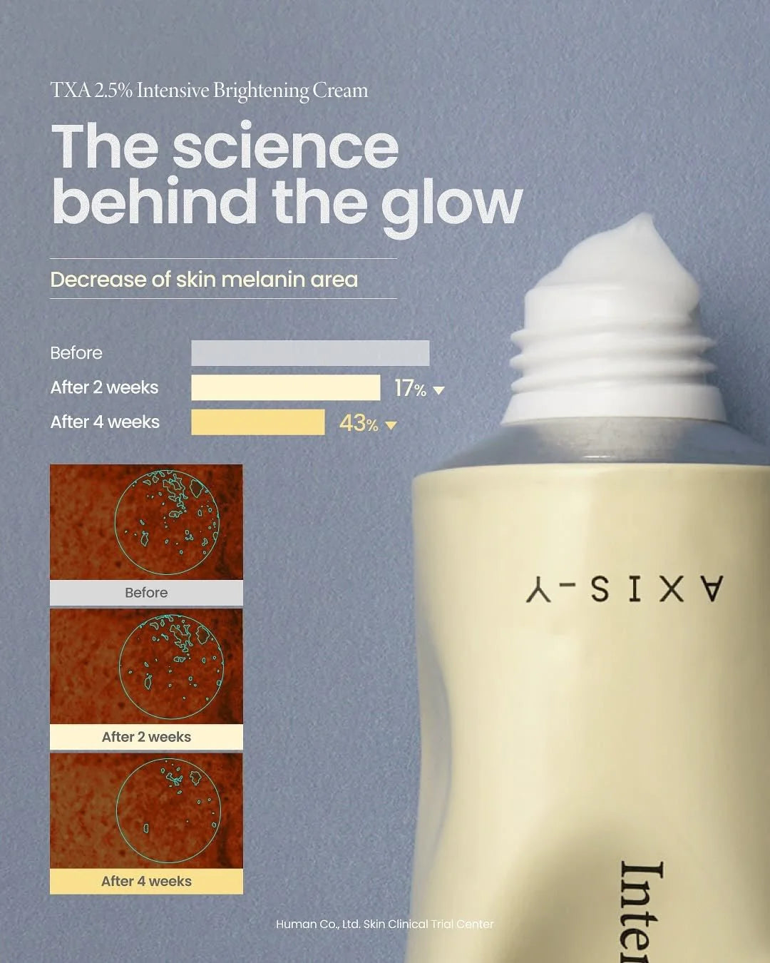 AXIS-Y TXA 2.5% Intensive Brightening Cream 50ml - Glam Secret