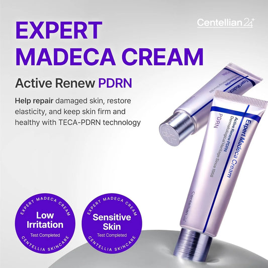Centellian24 Active Renew PDRN cream for anti-aging skincare routine