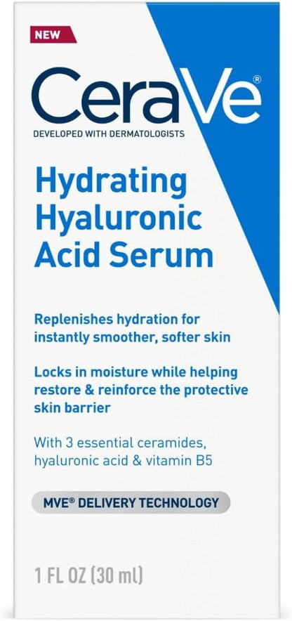CERAVE Hydrating Hyaluronic Acid SerumAcid SerumGlam Secret