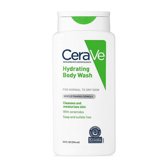 CERAVE Hydrating Body Wash For Normal to Dry Skin - Glam Secret