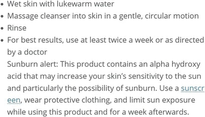 CERAVE Psoriasis CleanserCleanserGlam Secret