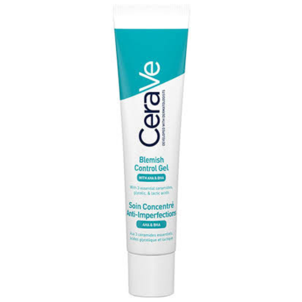 CERAVE Blemish Control Gel With AHA & BHA 40ML - Glam Secret