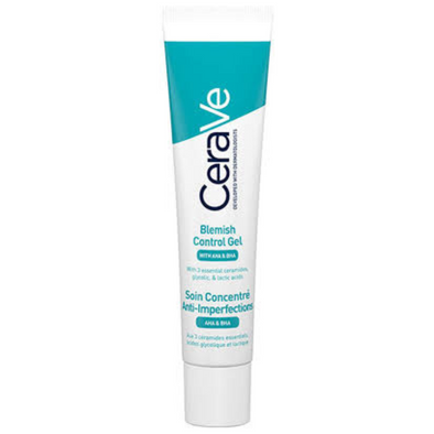 CERAVE Blemish Control Gel With AHA & BHA 40ML - Glam Secret