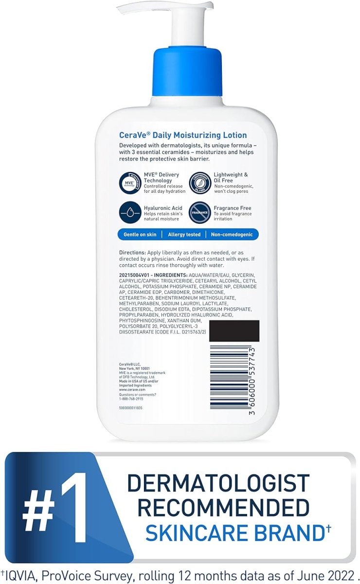 CERAVE Daily Moisturizing LotionLotionGlam Secret