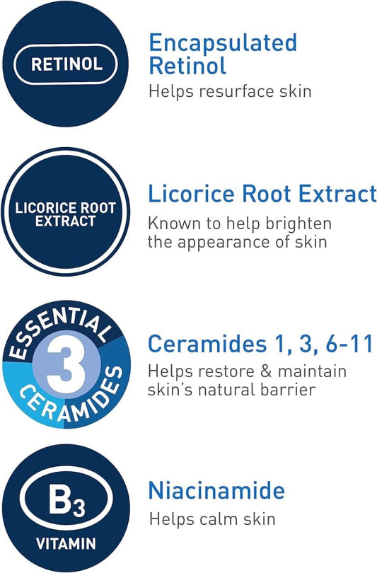 CERAVE Resurfacing Retinol SerumSerumGlam Secret
