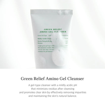 DR ALTHEA Green Relief Amino Gel Cleanser - Glam Secret