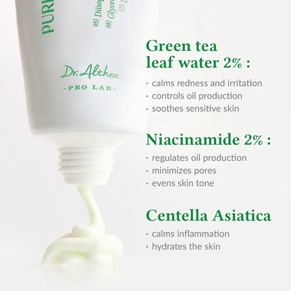 DR ALTHEA Purifying Green Tea Sunscreen - Glam Secret