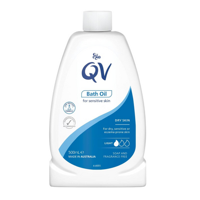 QV Bath Oil for Sensitive Skin 500 ML| Gentle Hydration & Soothing Relief - Glam Secret