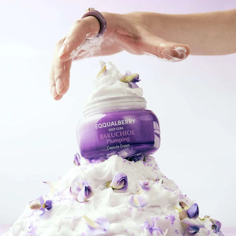 EQQUALBERRY Bakuchiol Plumping Capsule Cream - Glam Secret