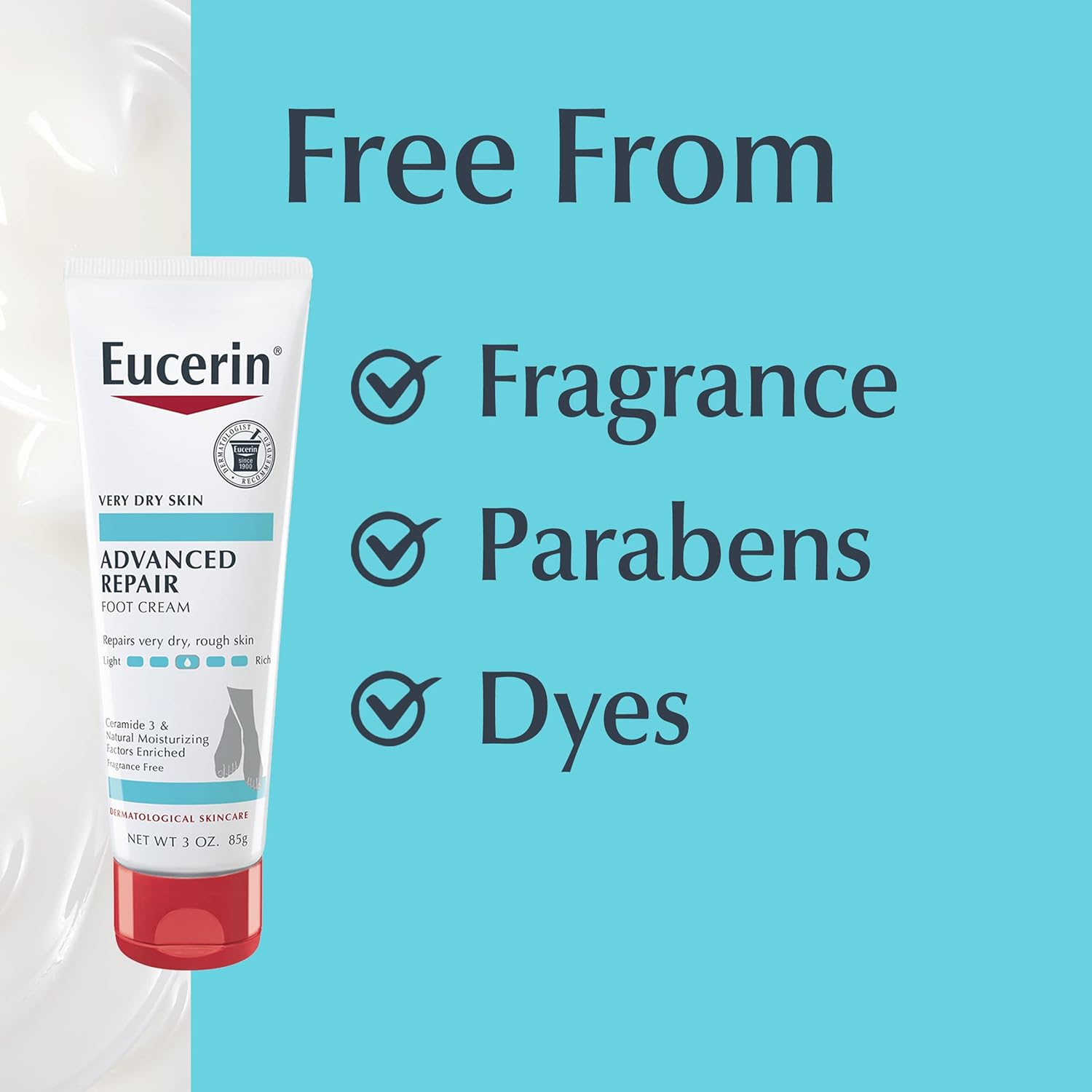 EUCERIN Advanced Repair Foot Cream for Very Dry Skin - Glam Secret