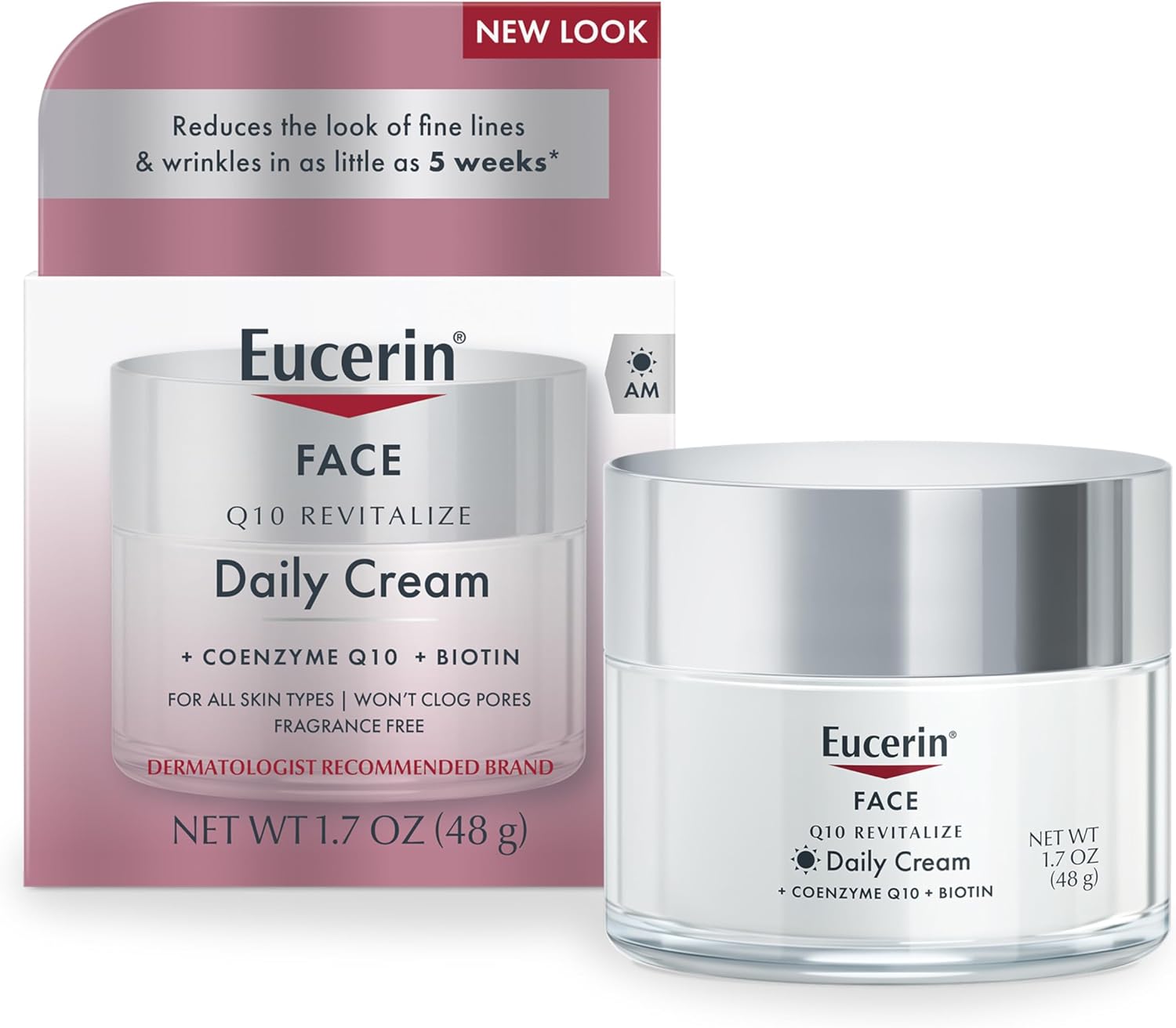 EUCERIN Q10 Anti-Wrinkle Face Cream - Glam Secret