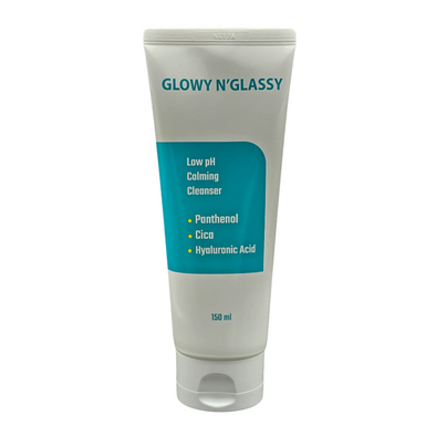 GLOWY N GLASSY Low pH Calming Cleanser | 150 ml | Gentle, Soothing Daily Cleanser - Glam Secret