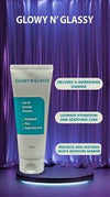 GLOWY N GLASSY Low pH Calming Cleanser | 150 ml | Gentle, Soothing Daily Cleanser - Glam Secret