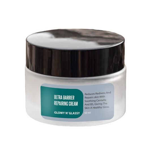 GLOW N GLASSY Ultra Barrier Repairing Cream | 50 ml | Intensive Moisturizing & Barrier-Strengthening Cream - Glam Secret