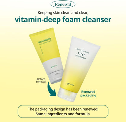 GOODAL Green Tangerine Vita C Cleansing FoamCleansing FoamGlam Secret