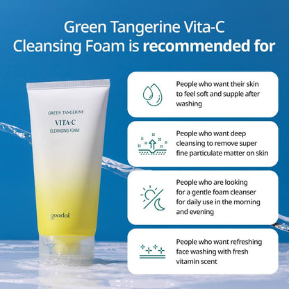 GOODAL Green Tangerine Vita C Cleansing FoamCleansing FoamGlam Secret
