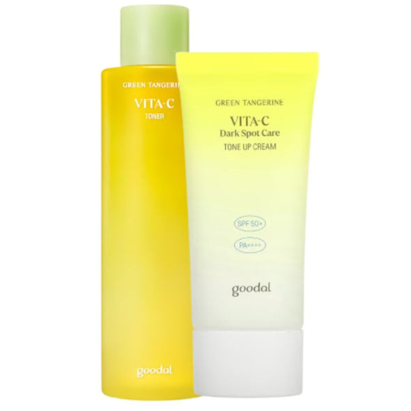 GOODAL Green Tangerine Vita C Toner and CREAMToner and creamGlam Secret