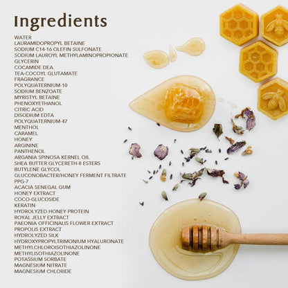 &HONEY Deep Moist Shampoo 1.0 Organic & Botanical Ingredients, Natural and MoistshampooGlam Secret