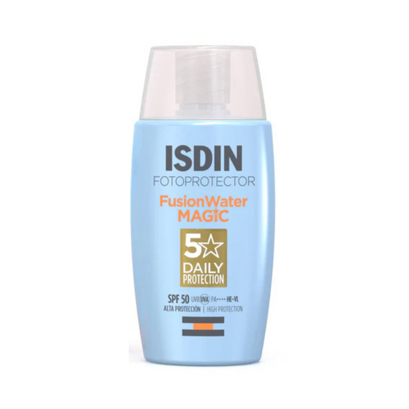 ISDIN FotoProtector Fusion Water Magic SPF 50+ | Lightweight, High Protection Sunscreen - Glam Secret