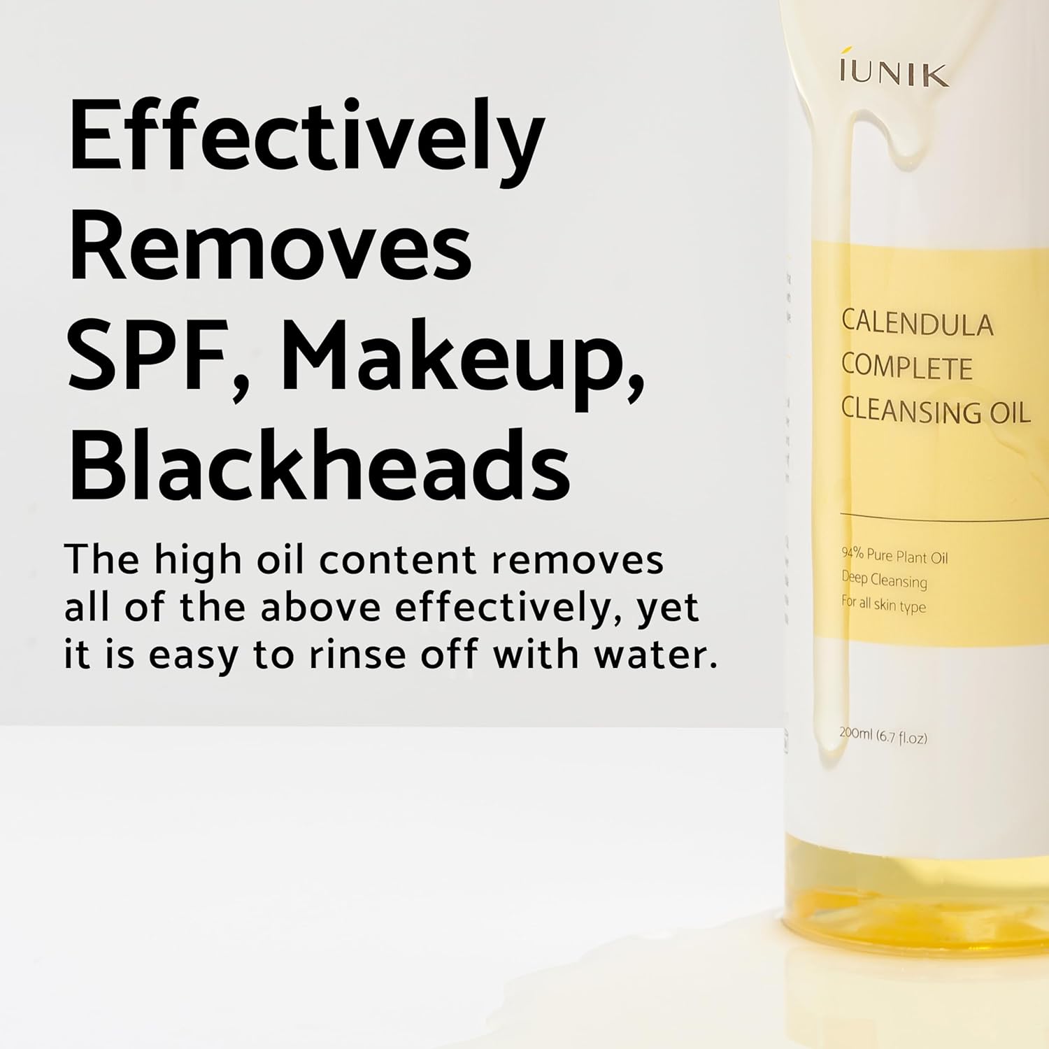 IUNIK Calendula Complete Cleansing Oil - Glam Secret