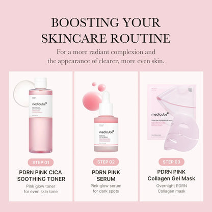 MEDICUBE PDRN Pink Cica Soothing Toner - Glam Secret
