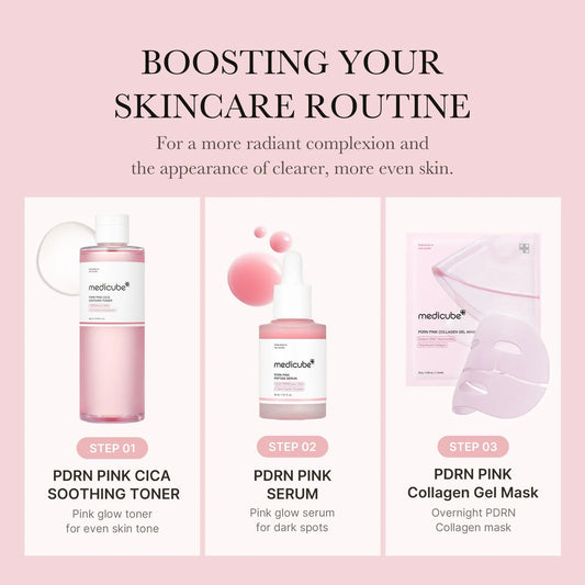 MEDICUBE PDRN Pink Cica Soothing Toner - Glam Secret