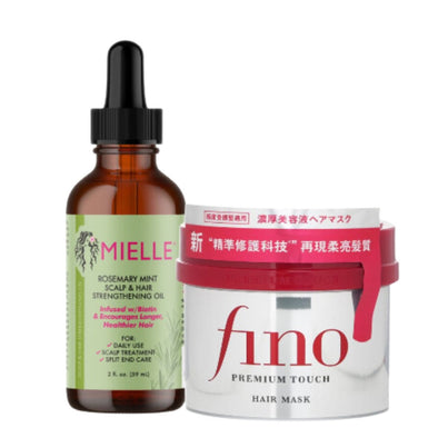 Mielle Strengthening Oil & Fino Hair Mask setOil and Hair MaskGlam Secret