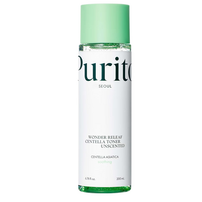 PURITO Wonder Releaf Centella Unscented Toner 200ml - Glam Secret