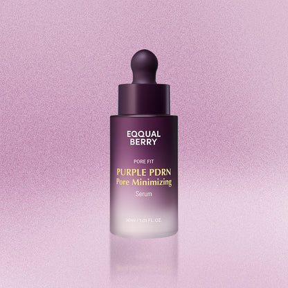 EQQUALBERRY Purple PDRN Pore Minimizing Serum - Glam Secret