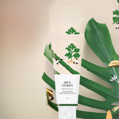 ROUND LAB Mugwort Calming Cleanser Glam Secret
