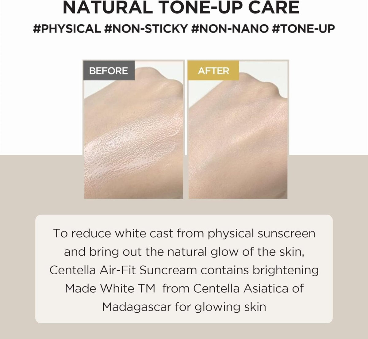 SKIN1004 Madagascar Centella Air-Fit Suncream PlusSunscreenGlam Secret