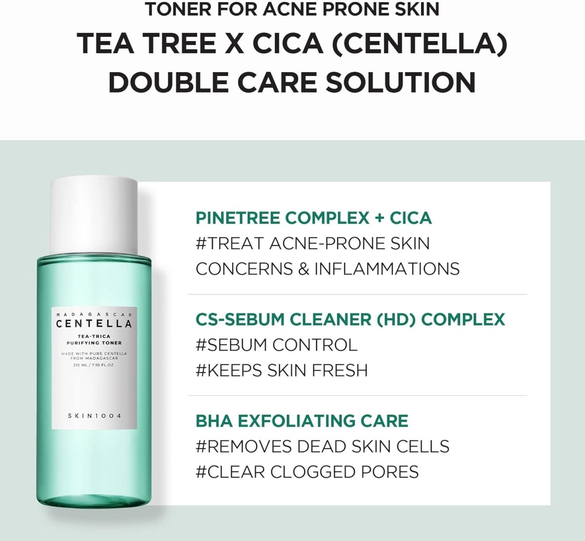 SKIN1004 Madagascar Centella Tea-Trica Purifying TonerTonerGlam Secret
