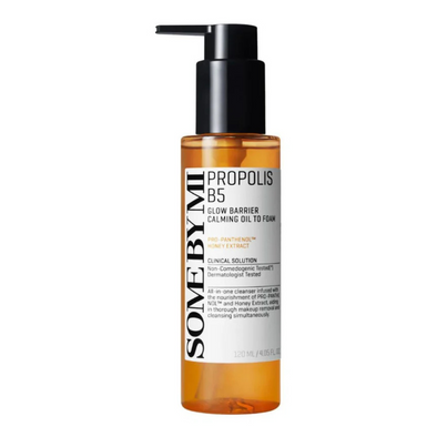 SOME BY MI Propolis B5 Glow Barrier Calming Oil to foam 120ml - Glam Secret