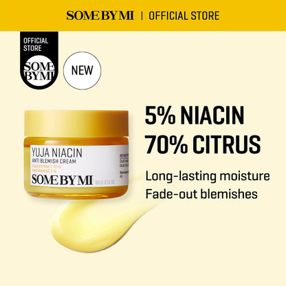 SOMEBYMI Yuja Niacin Brightening Anti Blemish Cream - Glam Secret