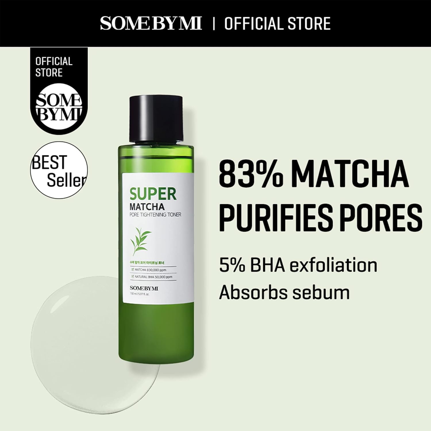 SOME BY MI Super Matcha Toner - Glam Secret